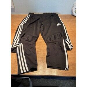 mens adidas climacool pants large Leg Zip Dark Grey